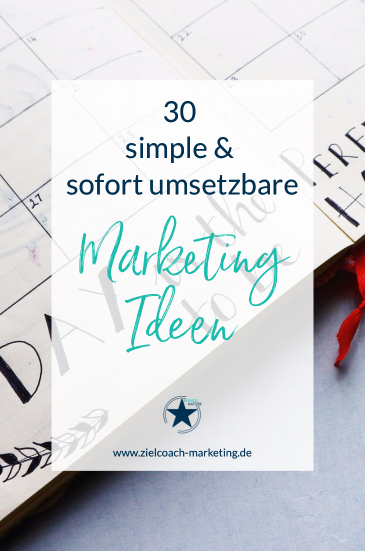 Marketingplan Ideen